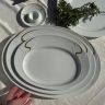 Блюдо Rosenthal Asimmetria 35 см Studio linie золочение Германия