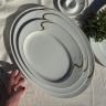 Блюдо Rosenthal Asimmetria 35 см Studio linie золочение Германия