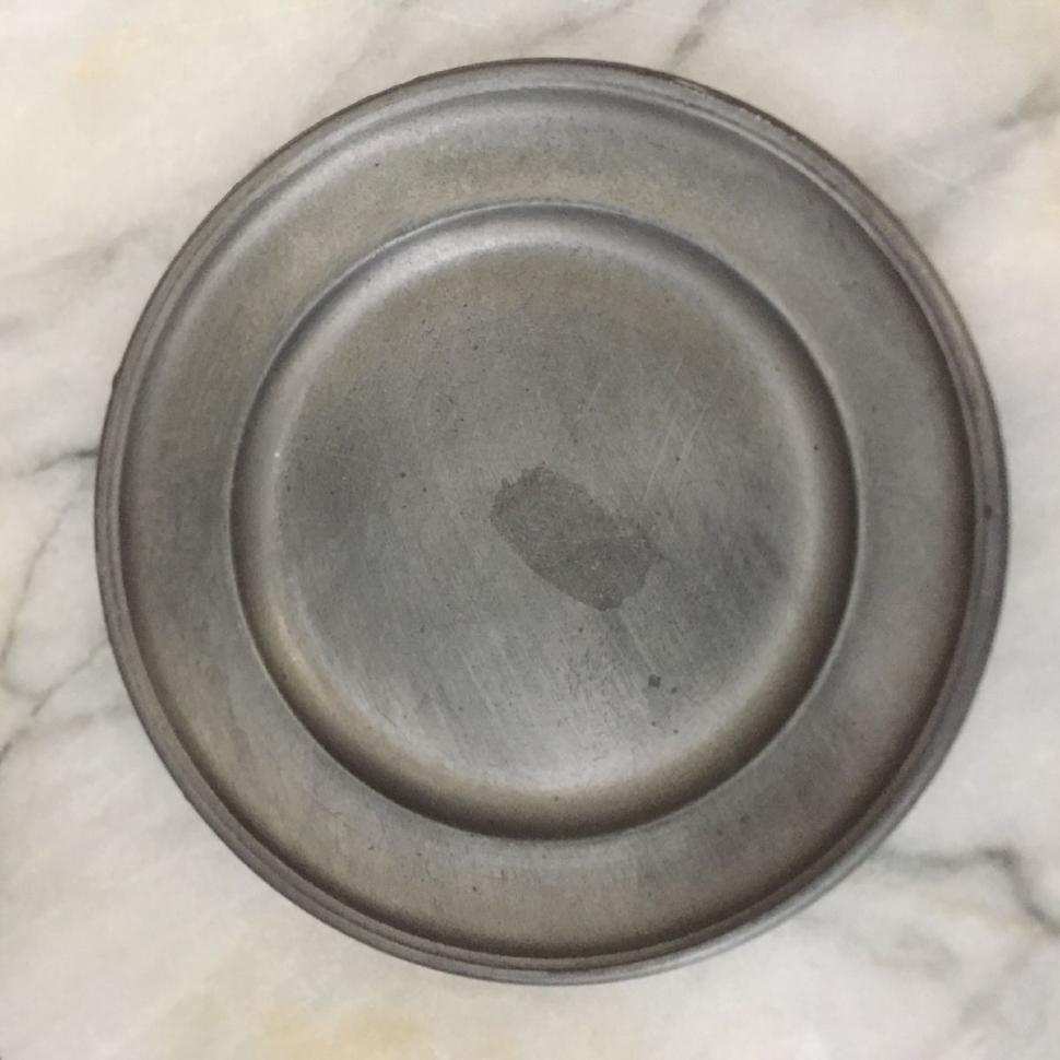 Тарелка 10 см олово