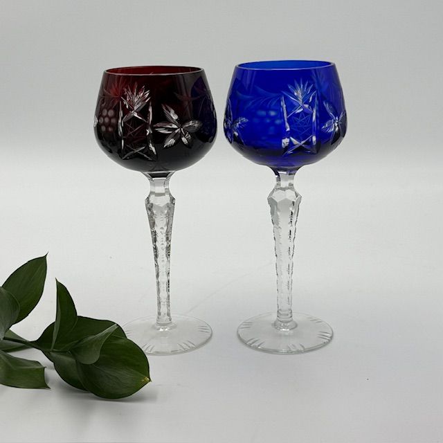 Бокал Lausitzer Glas 250 мл набор 2 шт. накладной хрусталь Германия дизайн 3