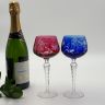 Бокал Lausitzer Glas 250 мл набор 2 шт. накладной хрусталь Германия дизайн 3