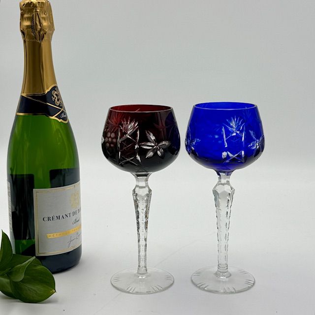 Бокал Lausitzer Glas 250 мл набор 2 шт. накладной хрусталь Германия дизайн 3