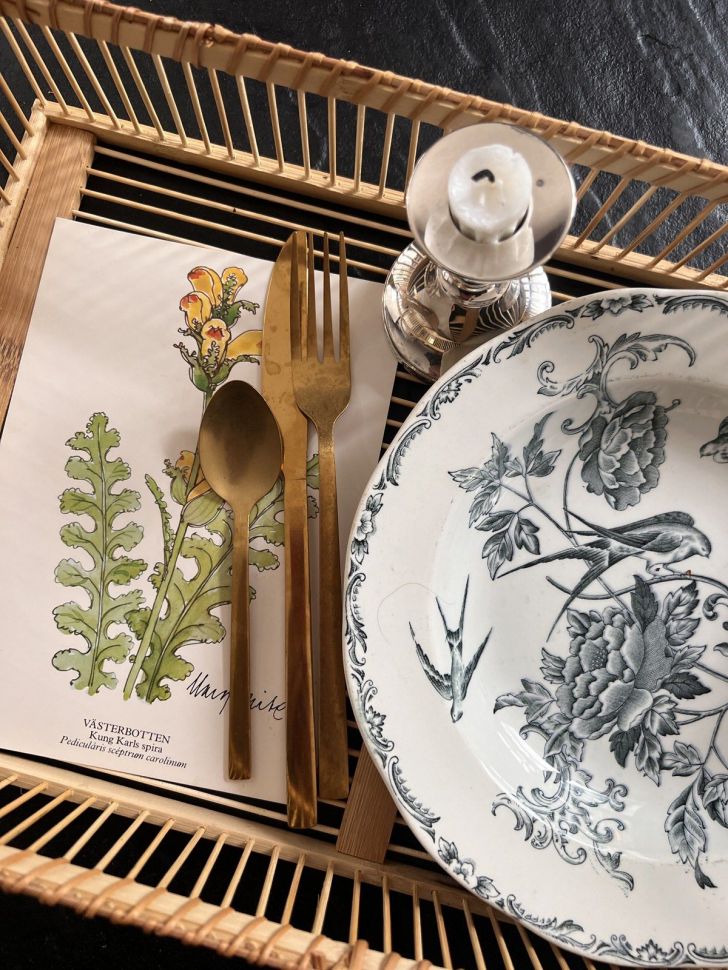 Ложка нож вилка, набор 3 шт. Stonewash сталь Швеция 