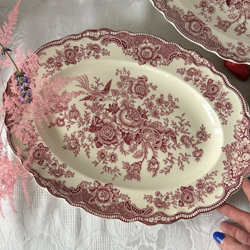 Блюдо Crown Ducal Bristol 36 см Англия 