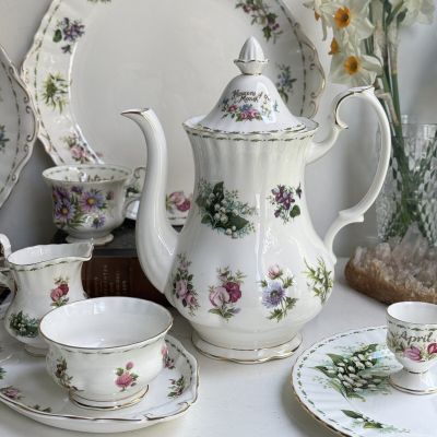 Чайник кофейник Royal Albert 12 месяцев 1,4 л Англия 