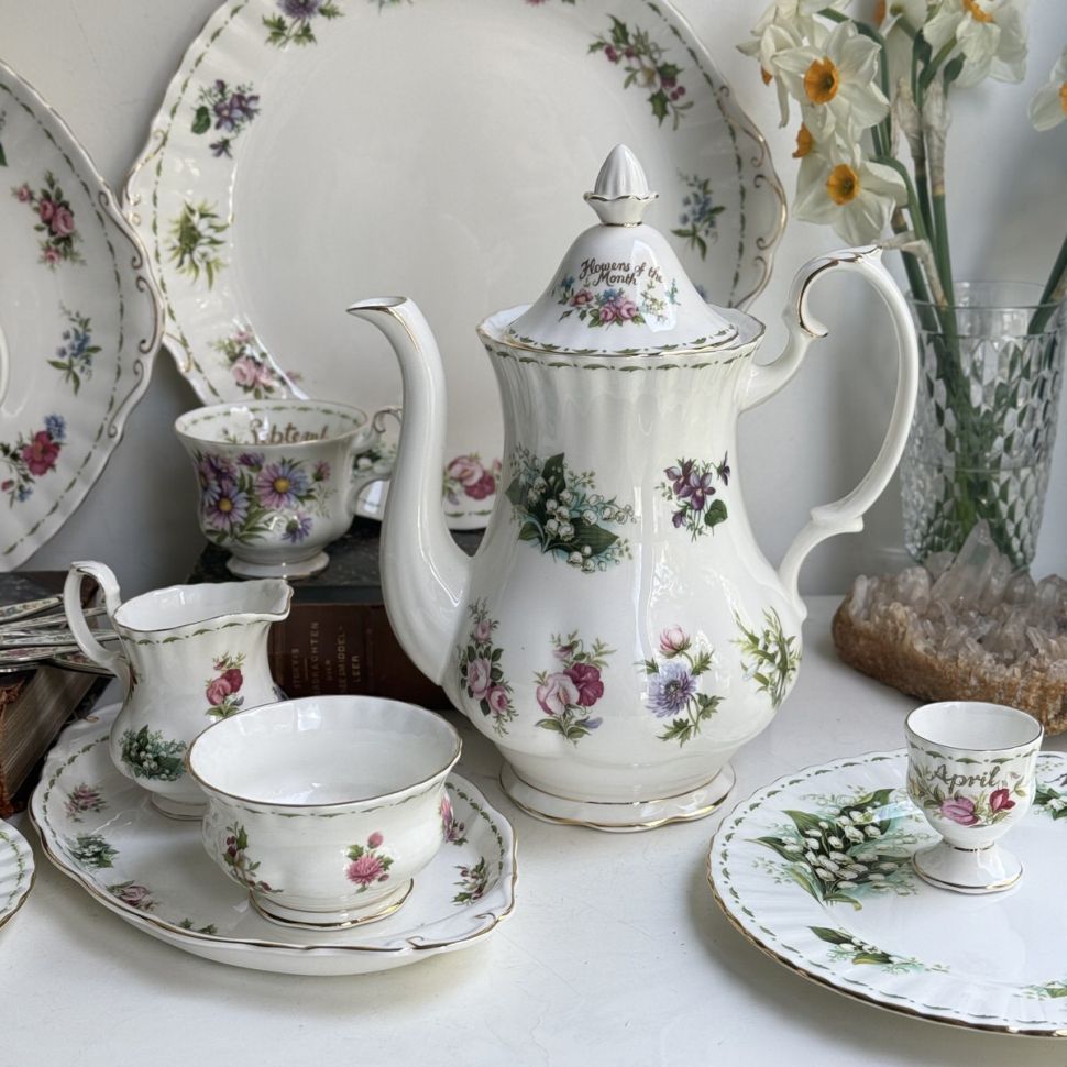 Чайник кофейник Royal Albert 12 месяцев 1,4 л Англия 