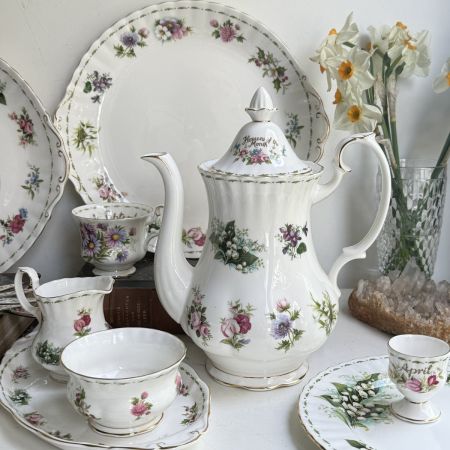 Чайник кофейник Royal Albert 12 месяцев 1,4 л Англия 