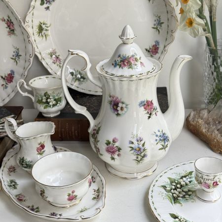 Чайник кофейник Royal Albert 12 месяцев 1,4 л Англия 