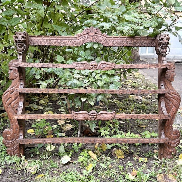 Полка для посуды 19 век 66х80 см дуб Голландия