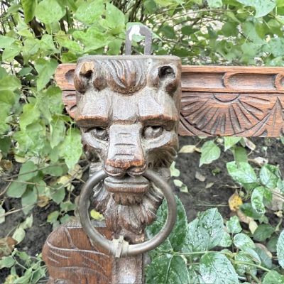 Полка для посуды 19 век 66х80 см дуб Голландия