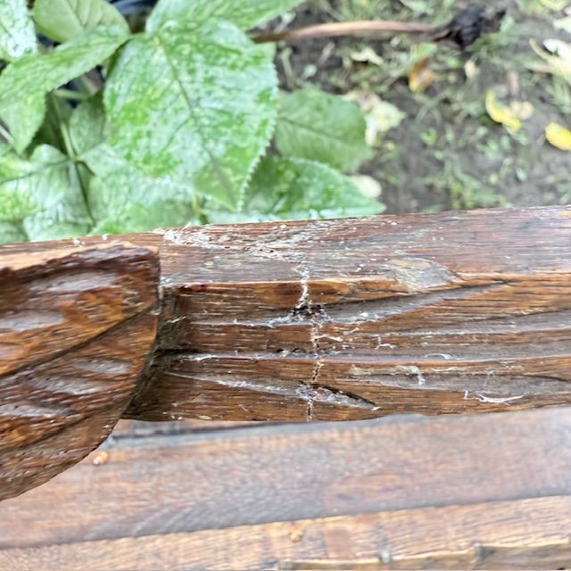 Полка для посуды 19 век 66х80 см дуб Голландия