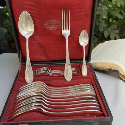 Ложка чайная SFOA 15 см серебрение Франция