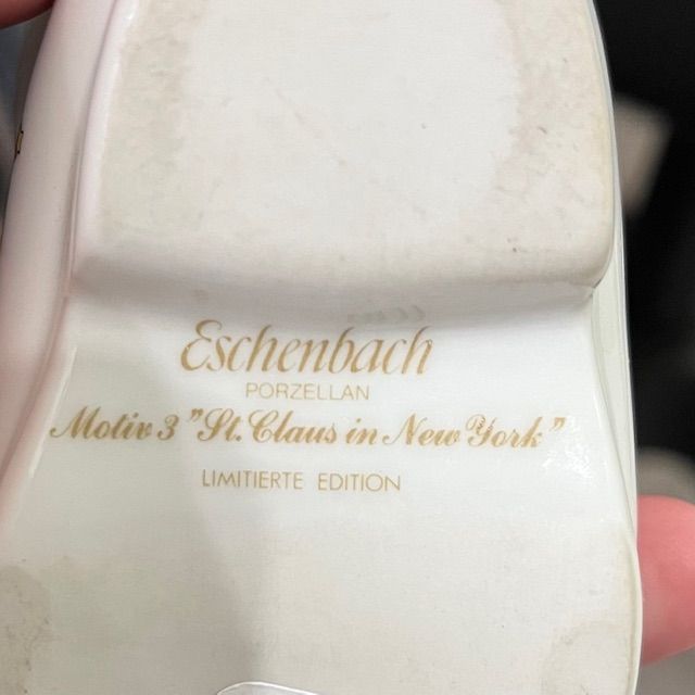 Сапожок ваза Eschenbach 12 см фарфор Германия 1995 г.