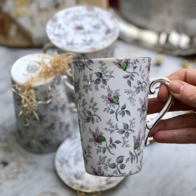 Кружка чашка на подставке Tuscan Англия