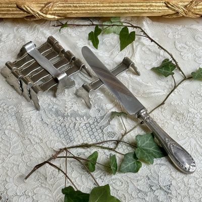 Подставка под приборы порт-куто Бабочка 10 см сталь