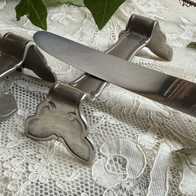 Подставка под приборы порт-куто Бабочка 10 см сталь