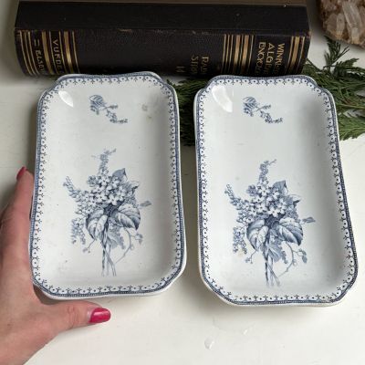 Блюдо сервировочное Meibloem ​Maastricht Petrus Regout Голландия