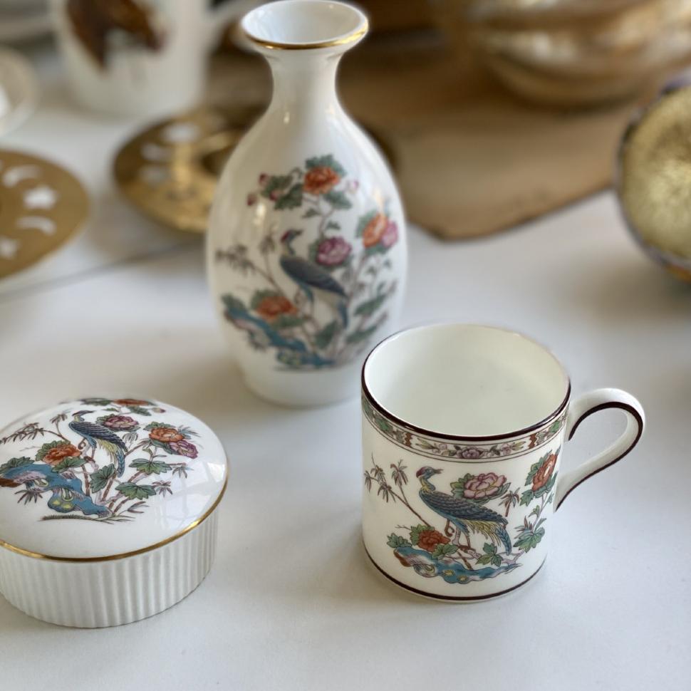Чашка Wedgwood Kutani Crane райская птица
