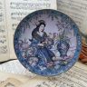 Тарелка Royal Doulton Lady of the Lilies 21 cм Англия