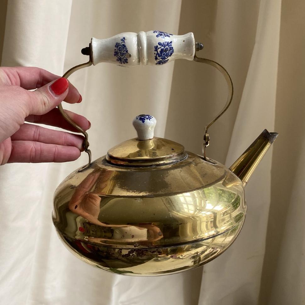 Чайник Bredemeijer 1 л Голландия латунь