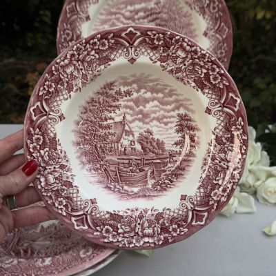 Тарелка глубокая Grindley Homeland  23 см Англия 