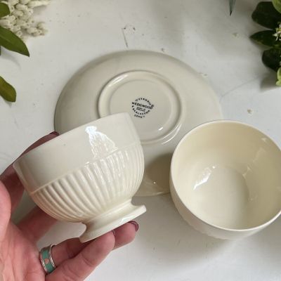 Чашка пиала с блюдцем Wedgwood Edme 200 мл Англия