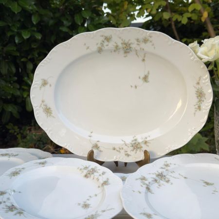 Блюдо Rosenthal Monbijou полевые цветы 39 см Германия 