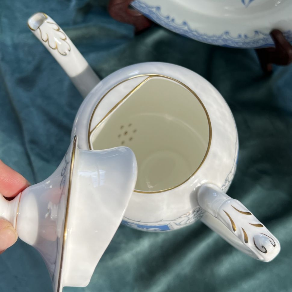 Кофейник Coalport Revelry 1 л 1960 гг Англия  