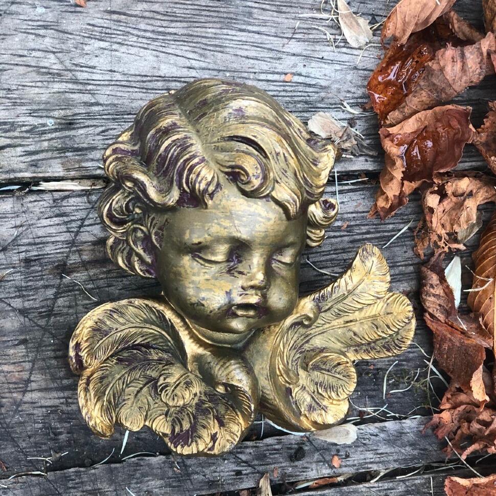 Декор Ангел 10 см подвес на стену