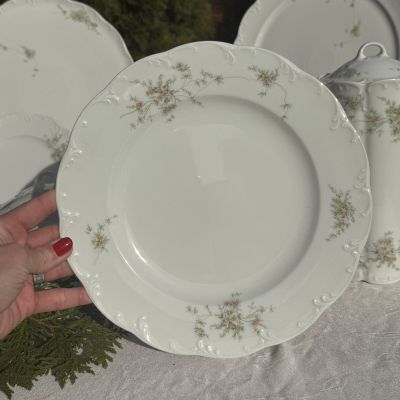Тарелка столовая Rosenthal Monbijou Полевые цветы 26 см фарфор Германия