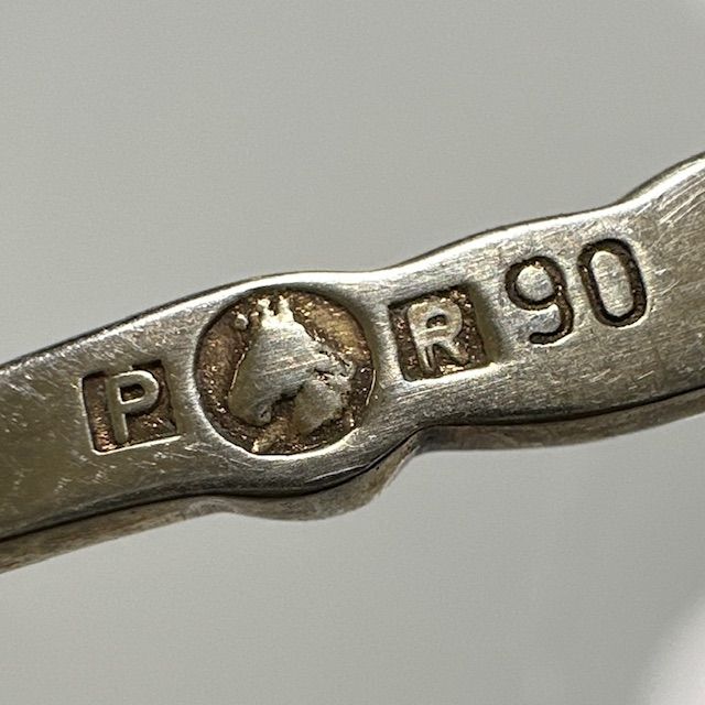 Ложка кофейная Белка 13 см серебрение 90 Голландия