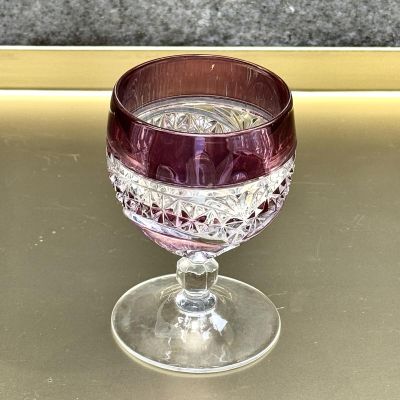 Бокал Echt Bleikristall сиреневый 120 мл Германия