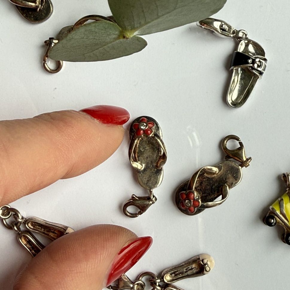 Подвеска шарм Thomas Sabo Вьетнамок цветок 2,5 см 925 