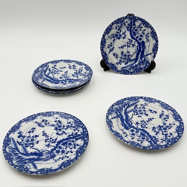 Тарелка Синяя Сакура 16 см Япония