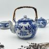 Тарелка Синяя Сакура 16 см Япония 