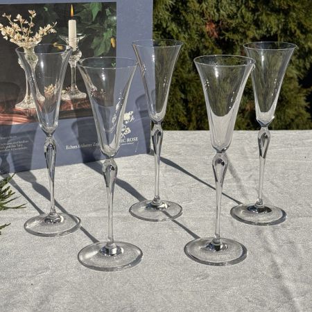 Рюмка на высокой ножке Rosenthal Maitre Капля 60 мл хрусталь Германия