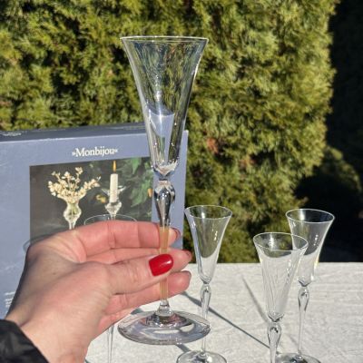 Рюмка на высокой ножке Rosenthal Maitre Капля 60 мл хрусталь Германия