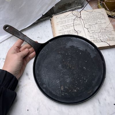 Сковорода для блинов 23 см чугун