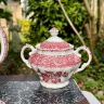 Сахарница Spode Pink Camilla 15 см фарфор Англия