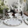 Молочник сахарница блюдо Royal Albert 12 месяцев Англия набор 3 предмета