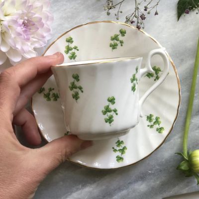 Чайная пара Delfesta Staffordshire Англия 