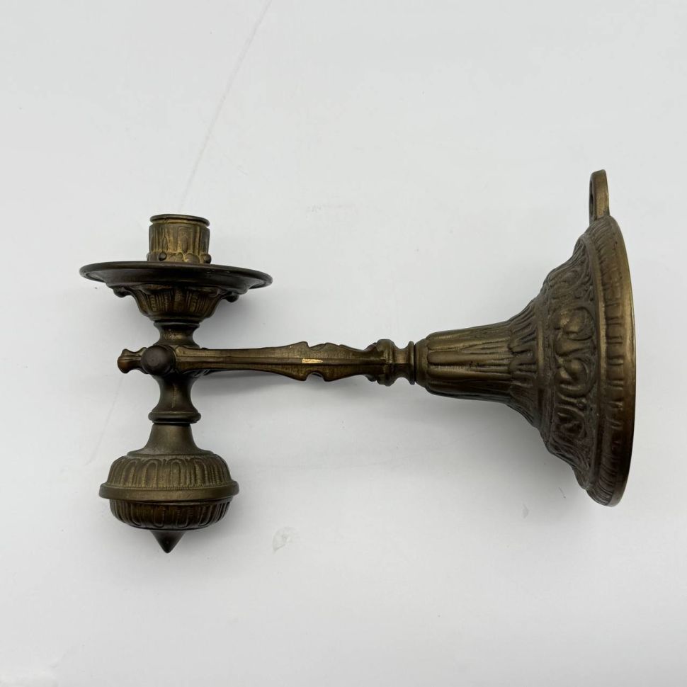 Подсвечник Корабельный маятник 26 см бронза