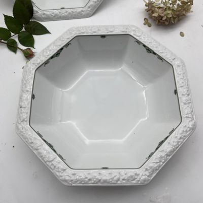 Салатник Rosenthal Maria Classic Rose зеленый орнамент 26 см Германия