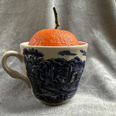 Кофейная пара Enoch Wedgwood Woodland 80 мл синий Англия 