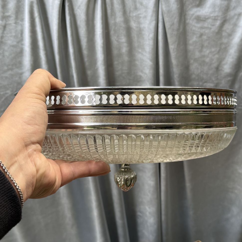 Люстра потолочная светильник на две лампы 26 см 