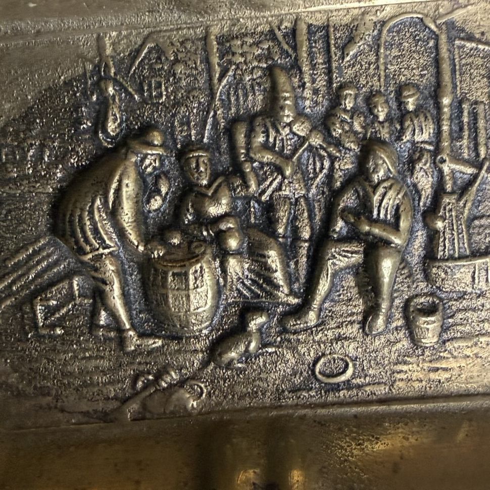 Пепельница мелочница В Трактире 14 см бронза 