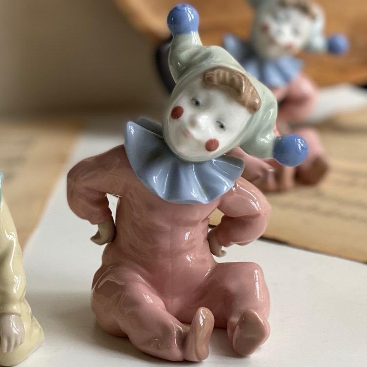 Статуэтка Клоун в зеленой шапочке 12 см NAO by Lladro, Испания
