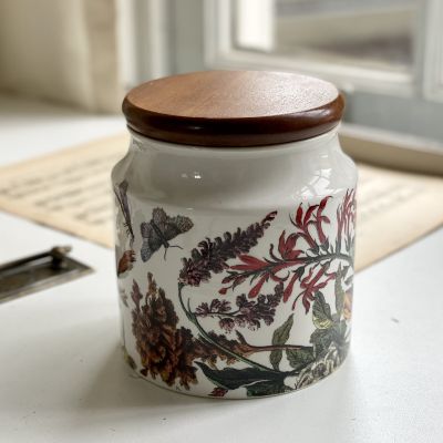 Банка с крышкой 13 см Flora Dunoon Шотландия 