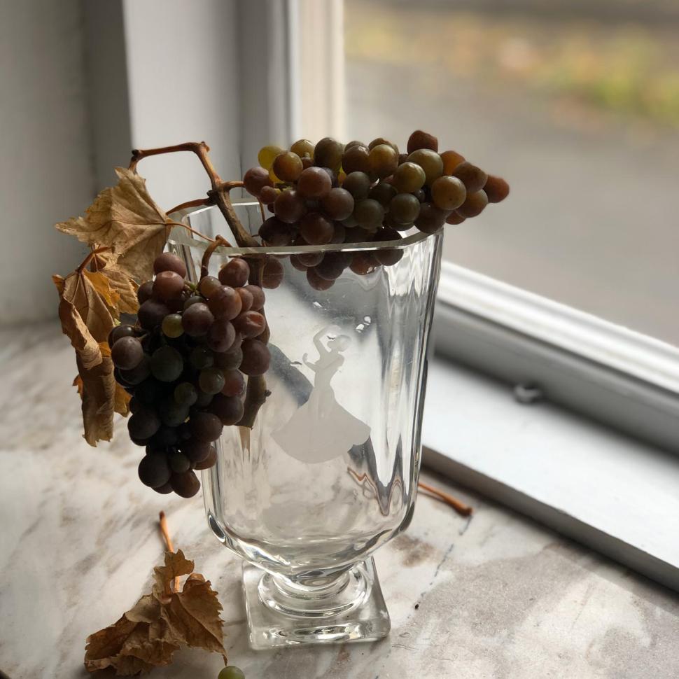 Ваза 18 см Танцовщица хрусталь Швеция