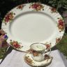 Кофейная пара Royal Albert Old Country Roses юбилейная 150 мл Англия